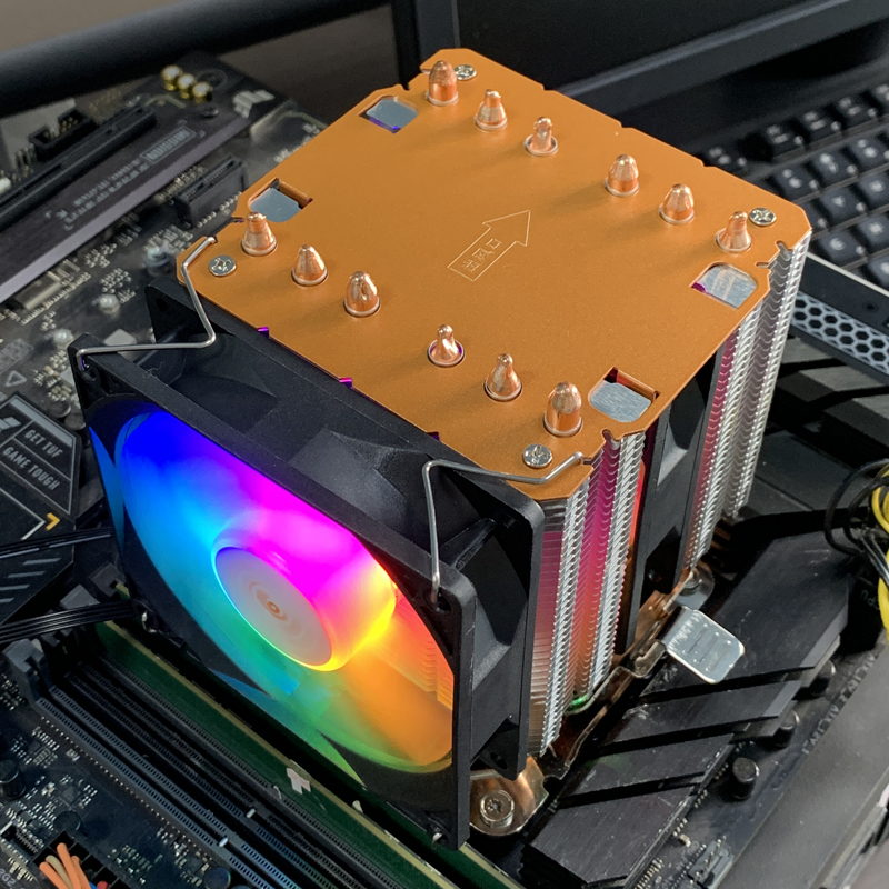 Luchtgekoelde CPU-koeler 90mm  - Cpu Heatsink recensie en prijs