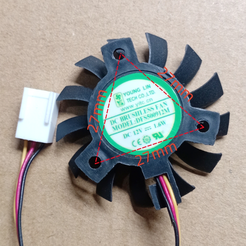 1PC Nieuw voor DFS500912L DFS5 - Cpu Heatsink recensie en prijs