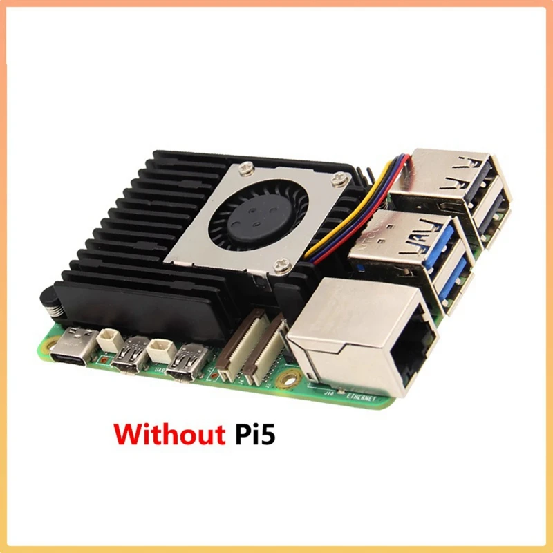 Actieve koeler voor 5, alumini - Heatsink recensie en prijs