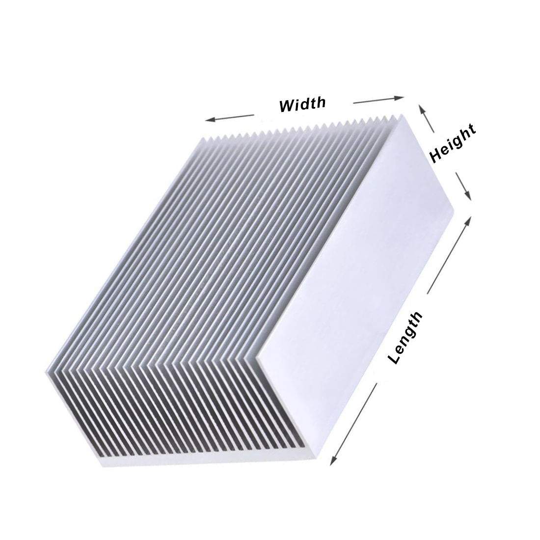 Aluminium koellichaam Radiator - Heatsink recensie en prijs