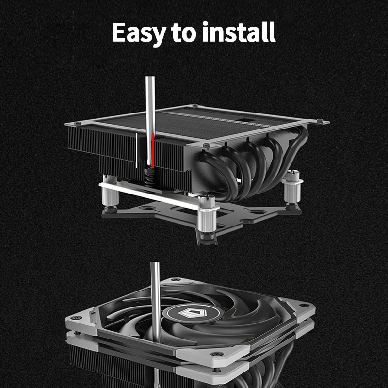 ID-COOLING IS-55 5Heatpipe CPU - Cpu Heatsink recensie en prijs
